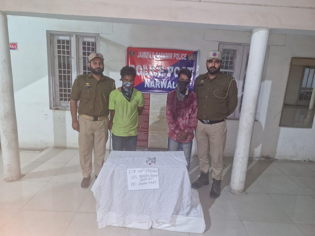 jammu, crime, two arrest