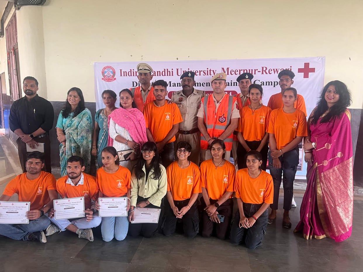 Taught safety and security tips to volunteers during disaster