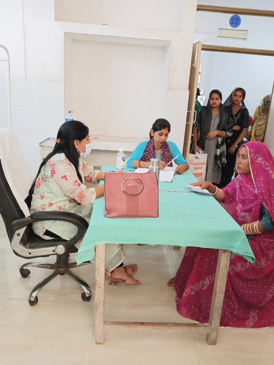 80 pregnant women got tested, 12 included in high risk category
