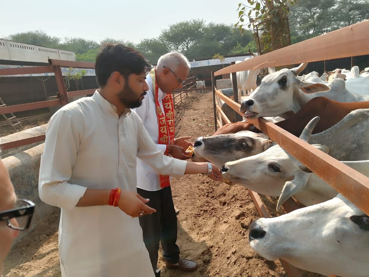Gopasthami festival celebrated, devotees gathered for cow worship