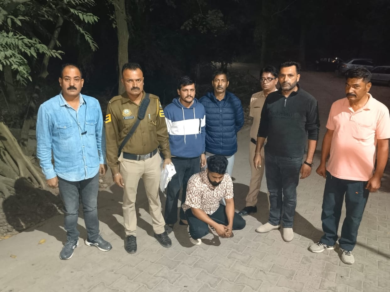 Hoshiarpur youth arrested with 50 grams of Chitta in Gagret