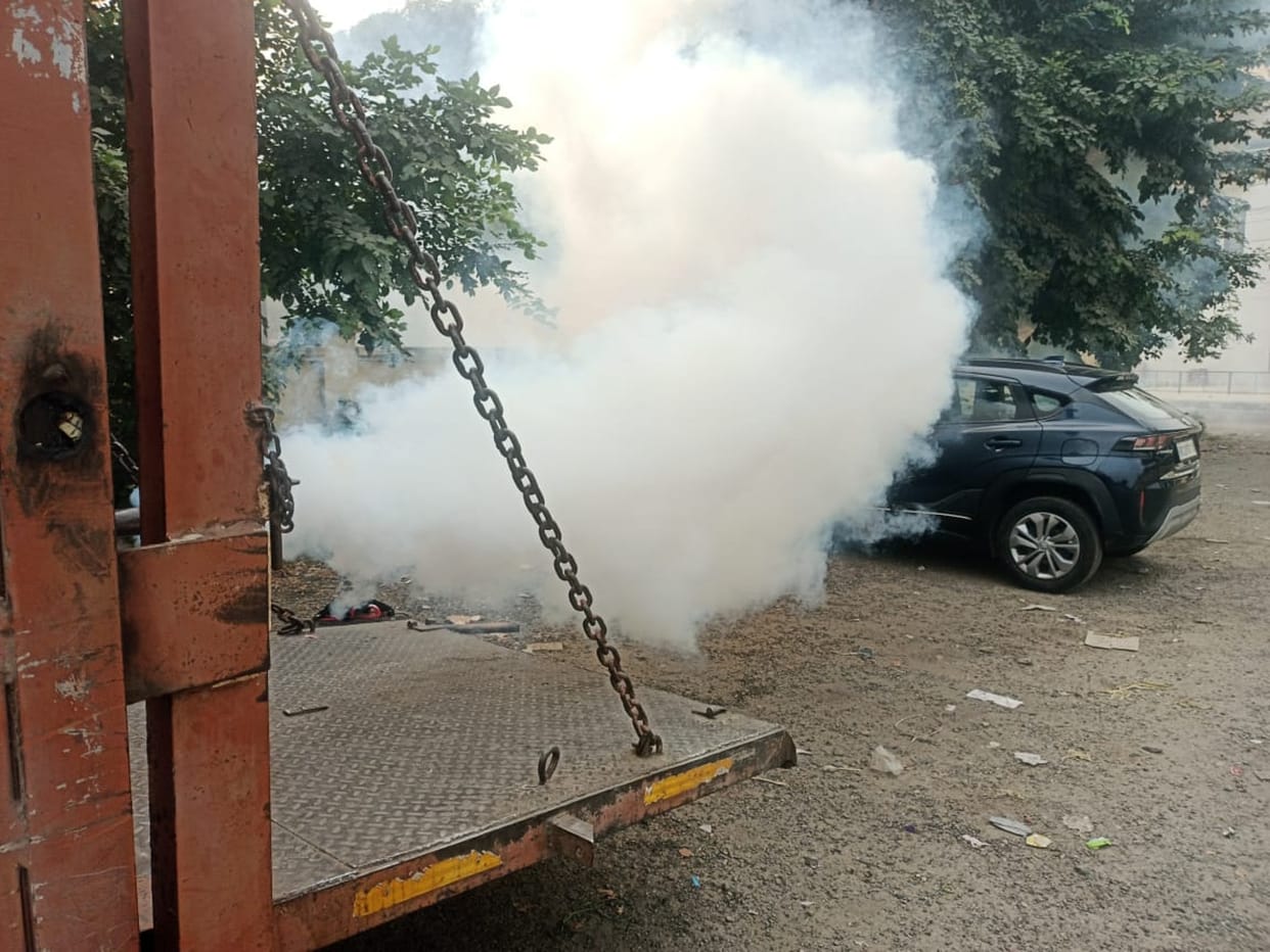 The number of dengue patients crossed 100