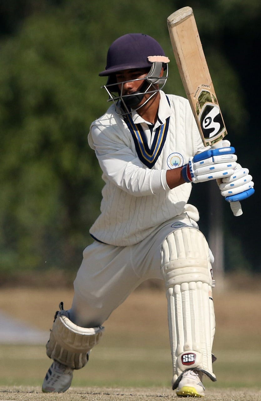 Yashvardhan Dalal of Jhajjar city remained unbeaten after scoring 426 runs in Colonel CK Naidu Trophy.