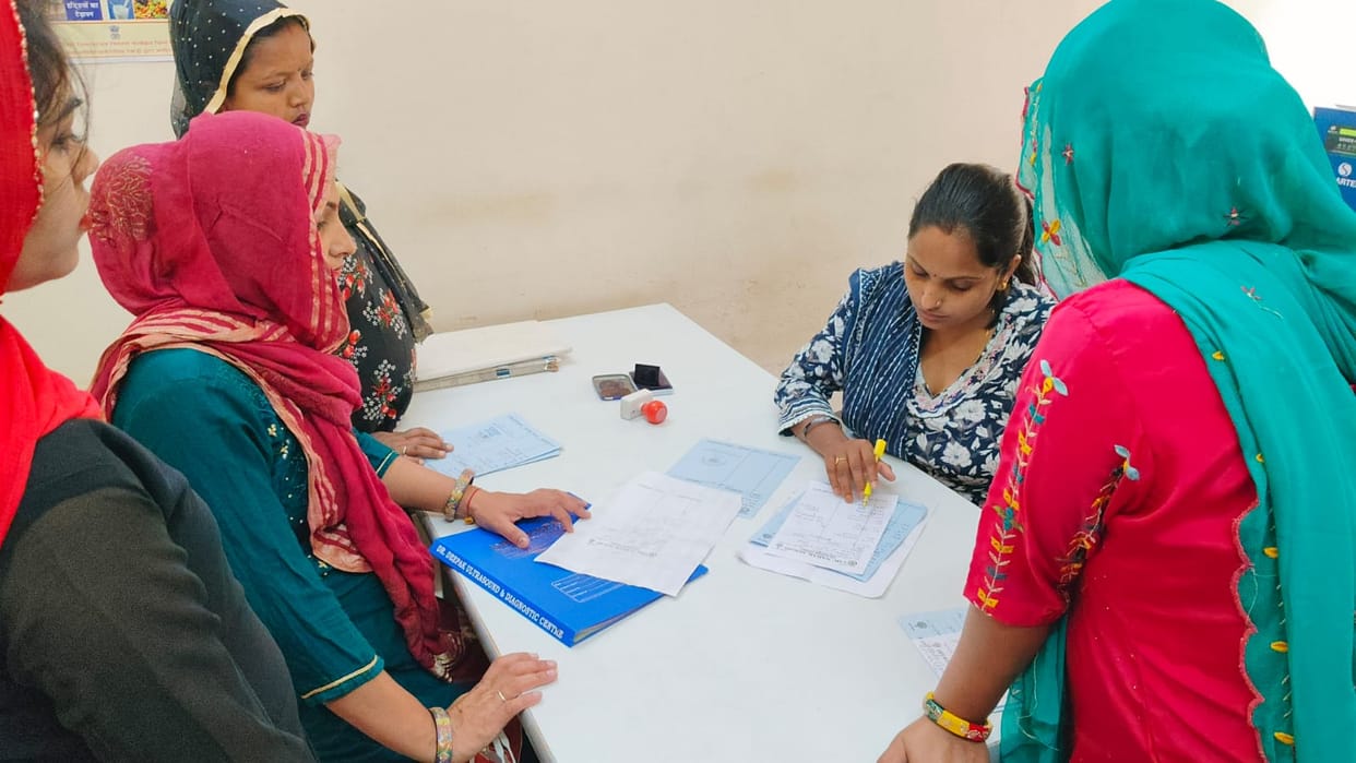 Pregnant health checkup