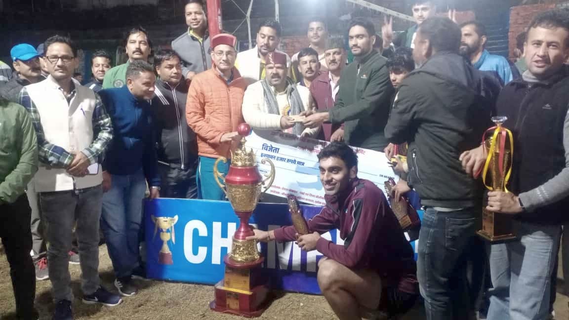 Rudrapur captured the volleyball trophy
