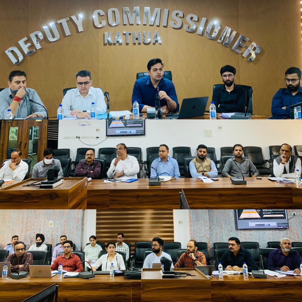 DC Kathua Held Meeting with Revenue Officials