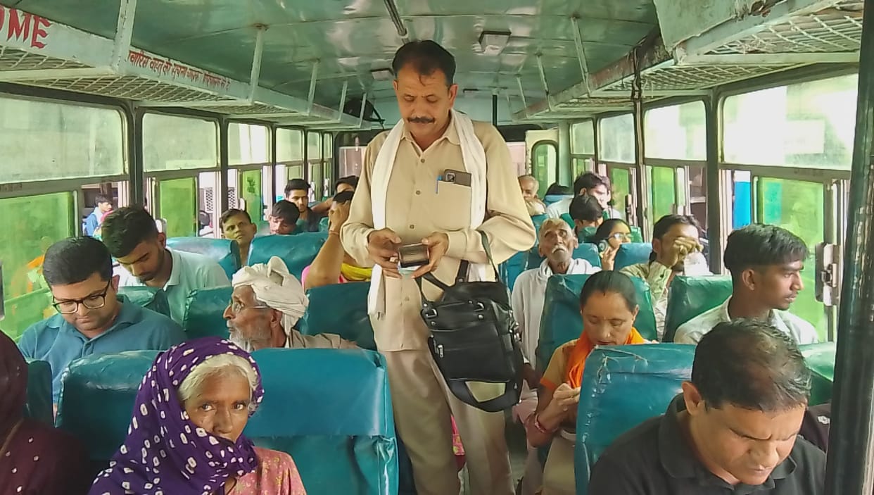 e ticket not given in roadways busses