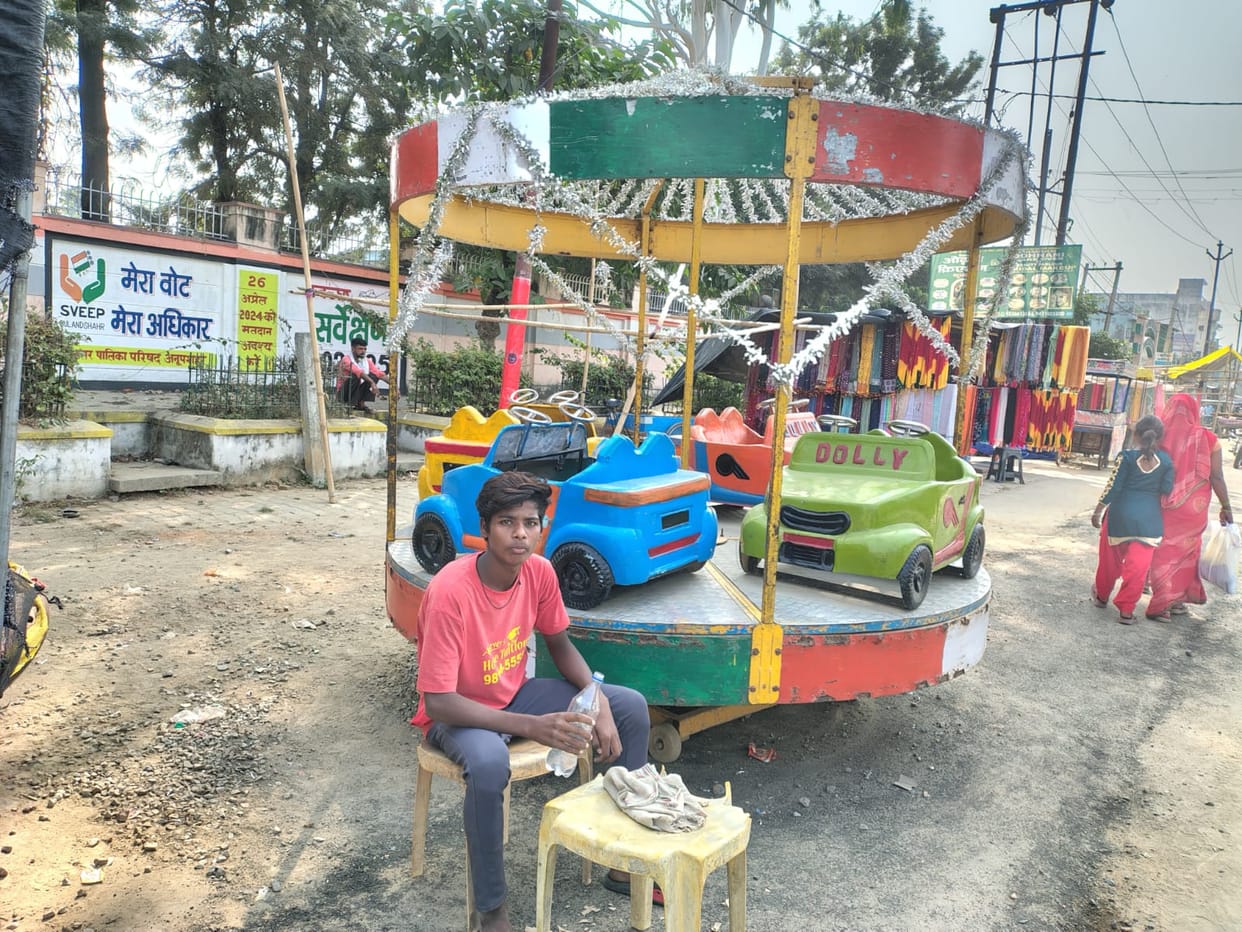 From today a city of tents will be set up in the sands of Ganga
