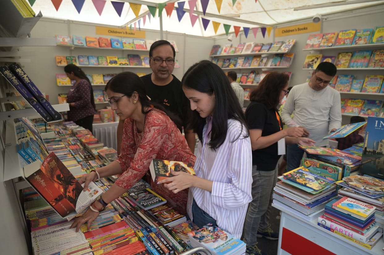 Now books with QR code are in trend, readers gathered in book festival