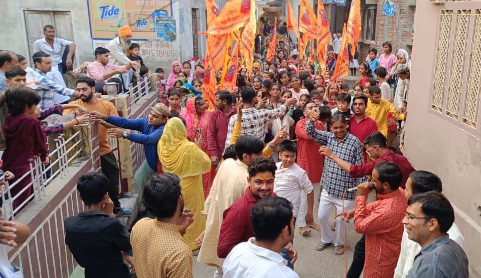 Shyam Baba's Nishan Yatra carried out with much fanfare