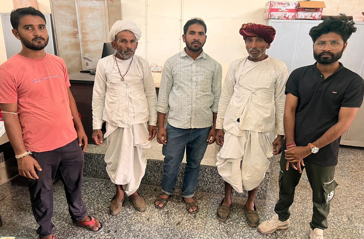 Sirohi News: Five accused wanted in assault case arrested