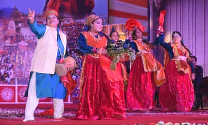 Culture of Uttarakhand came on stage