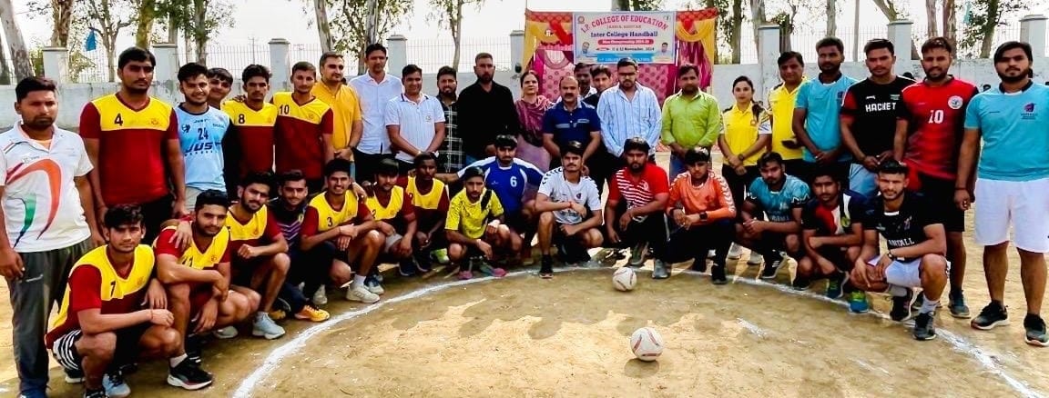 Jat College Champion in Handball Competition