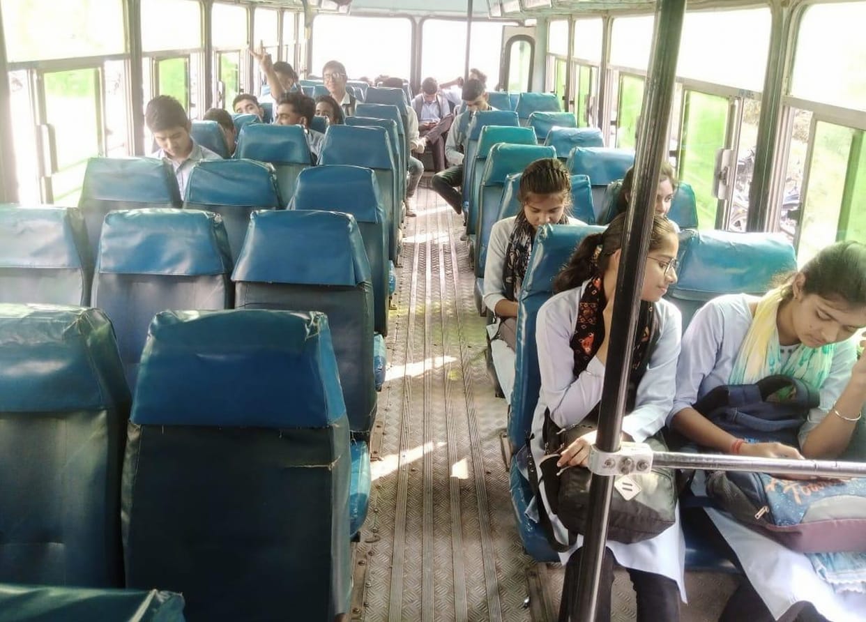Special Bus Service Launched towards Depot for Multi-Technical Institute