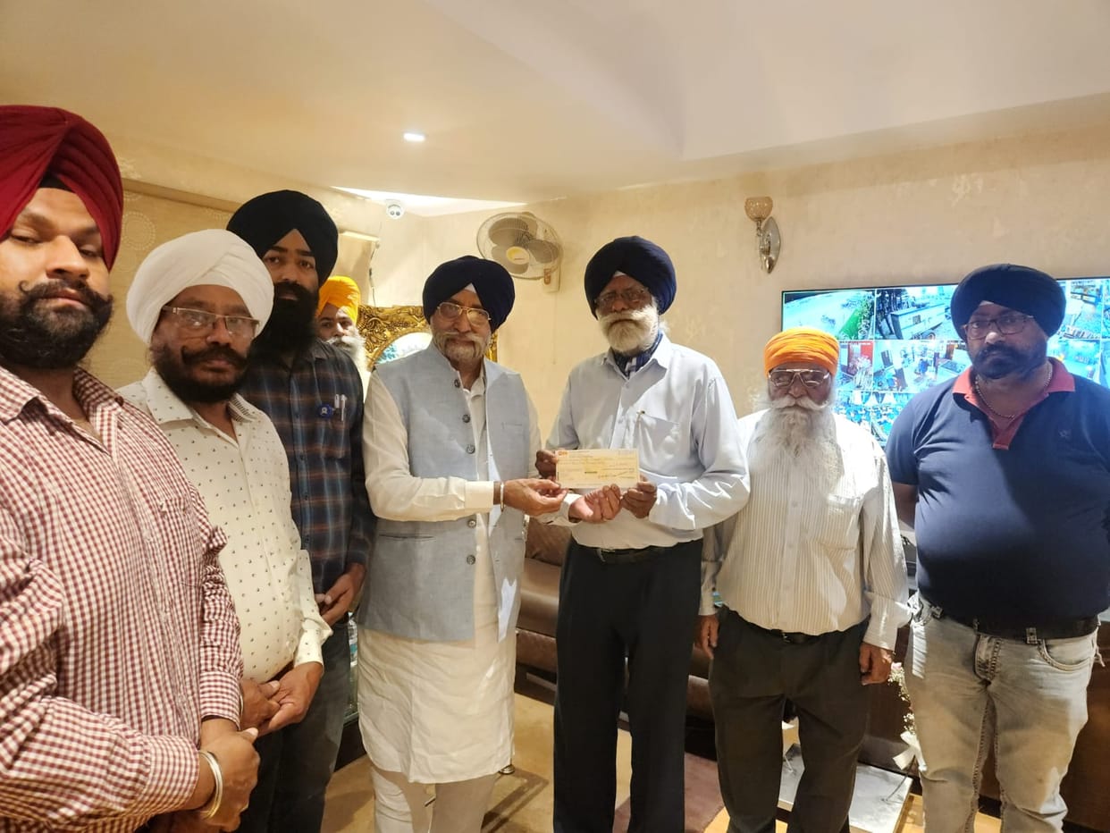 51 thousand rupees given to Gurudwara Sadh Sangat