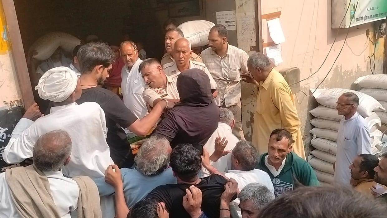 Hey Ram...grow food grains and also bear the brunt of the police.
