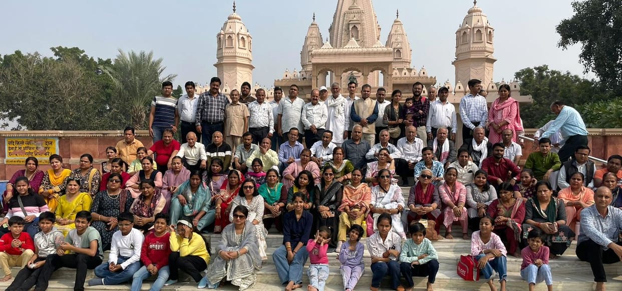 Devotees from Kurukshetra were elated after seeing Agroha Dham.