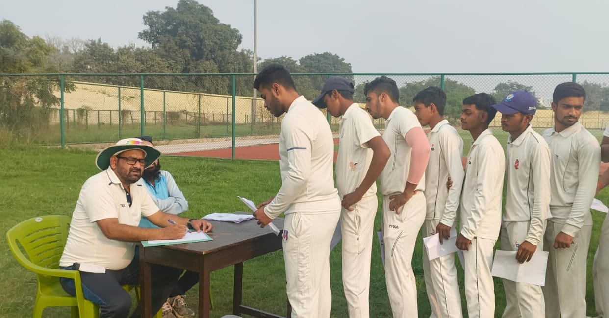 Trial given for state level cricket competition