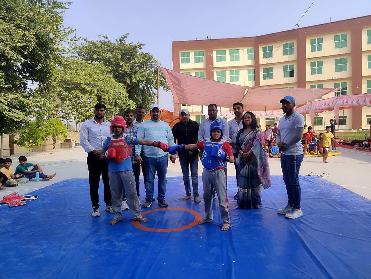 Sunglow International School stood first in Wushu competition