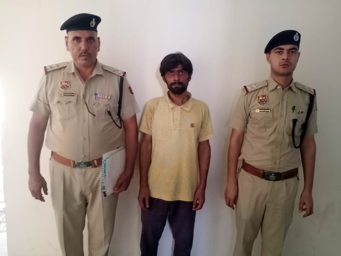Young man entered ATM booth and turned CCTV, alert personnel sent police and got him arrested