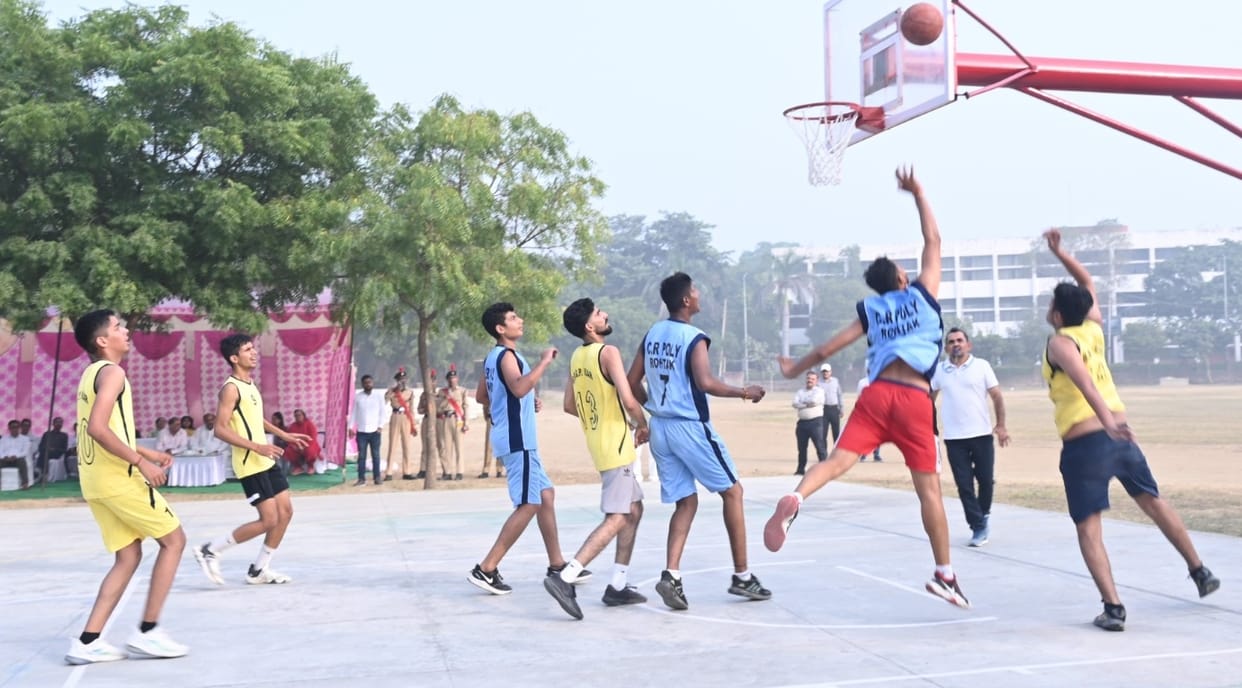 Basketball: Chhotu Ram Polytechnic team won gold medal