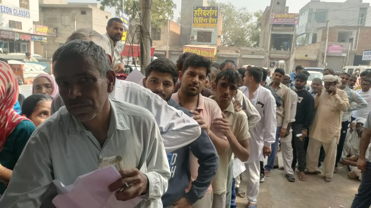 wheat seed distributed in colaboration with police