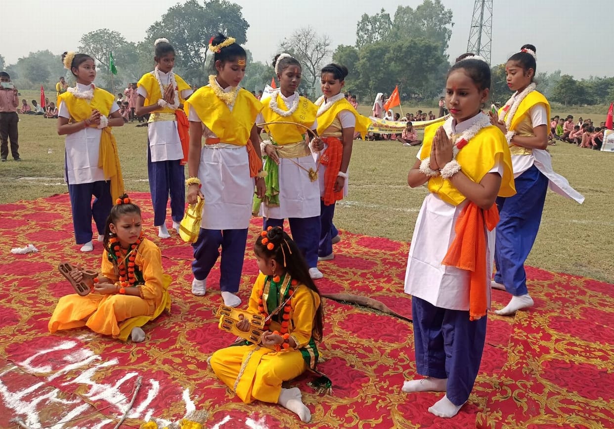 Rajni got first place in 100 meter race