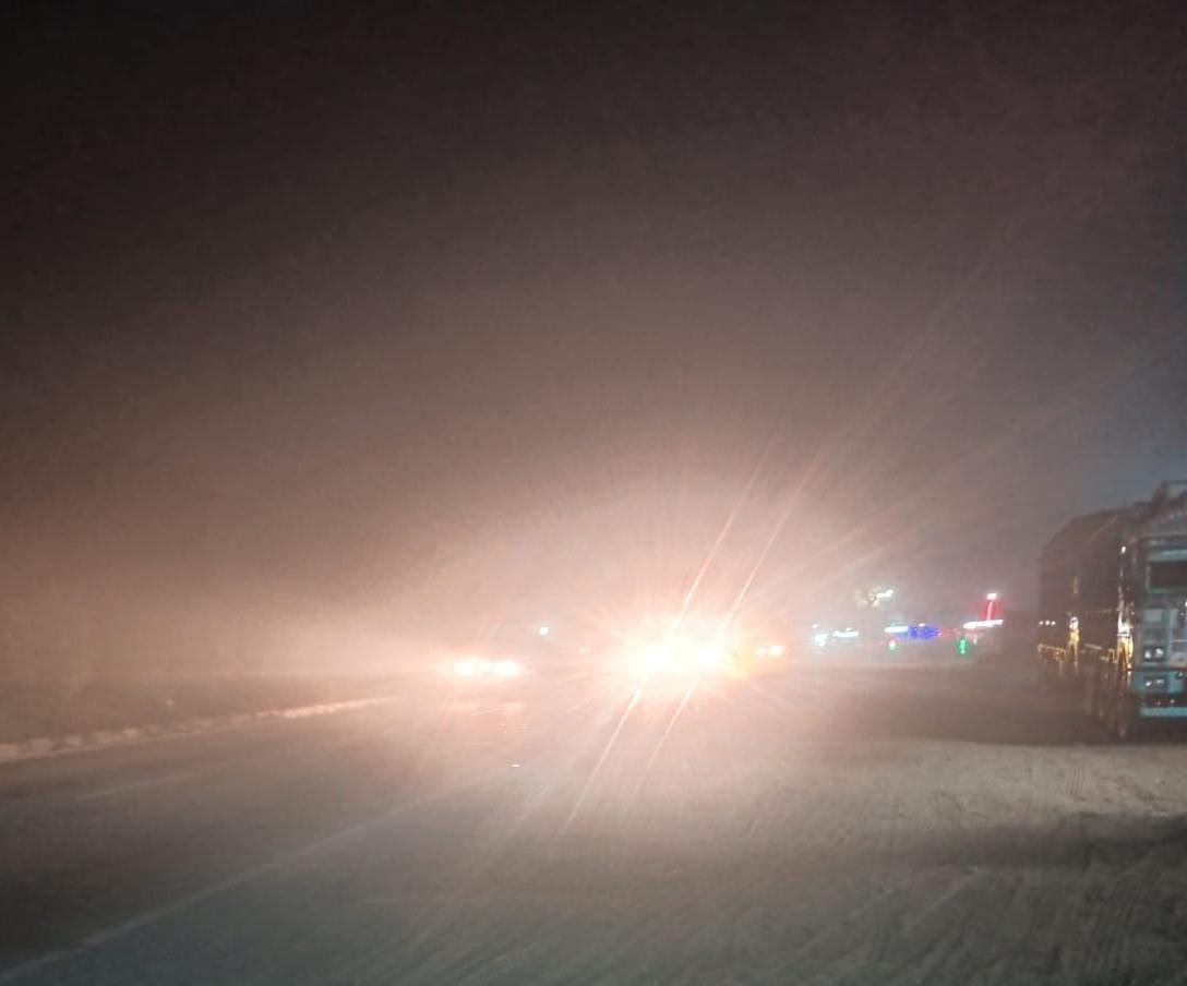 Rapidly changing weather, smog amid fog