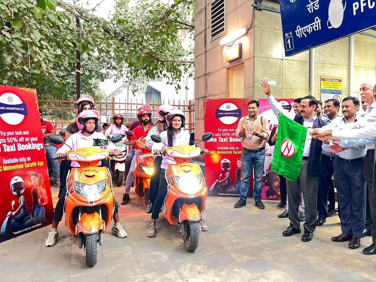 Delhi Metro bike taxi started, special facility for women