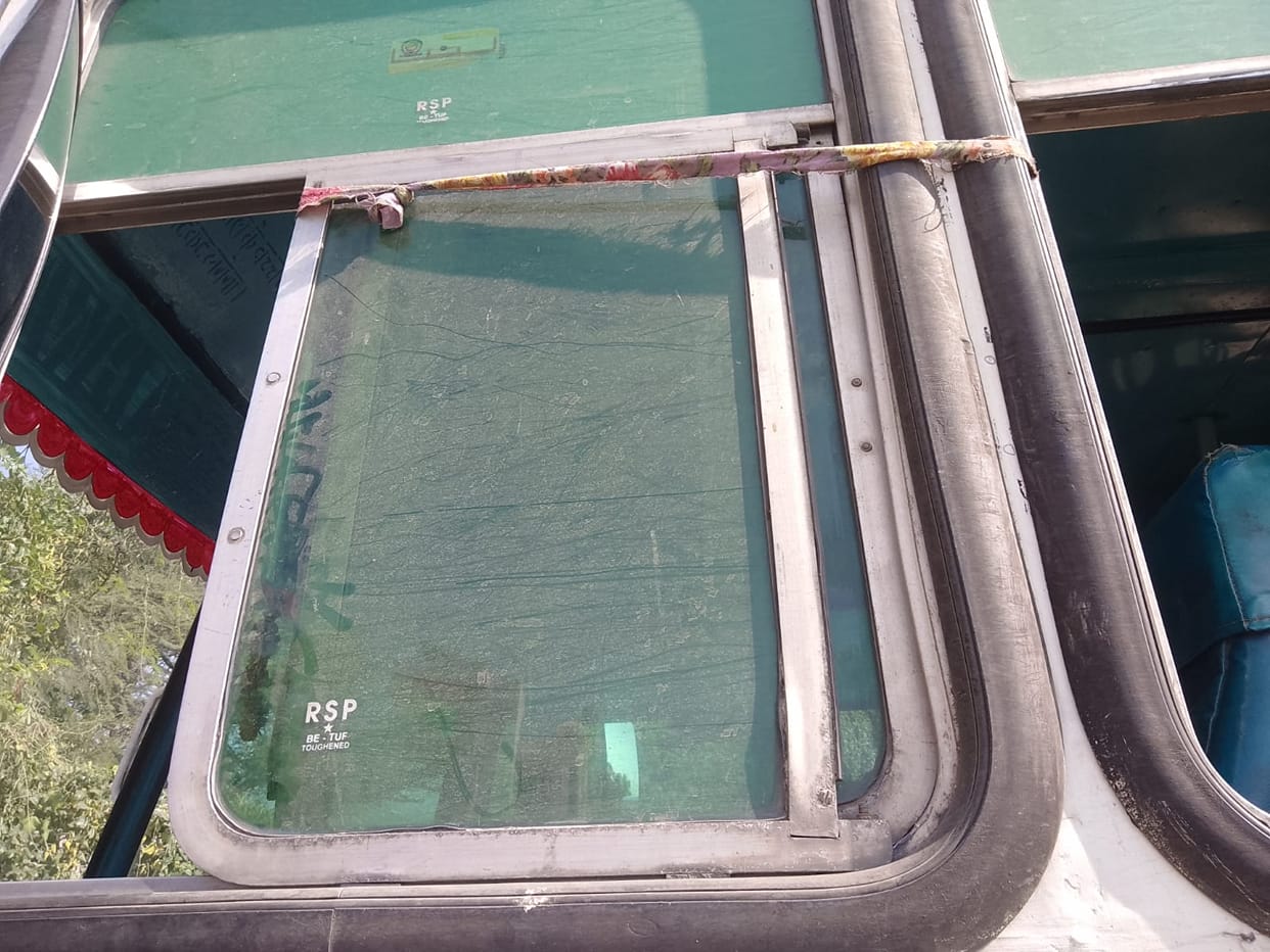 Cold knocked, doors and windows of buses jammed, officials unaware