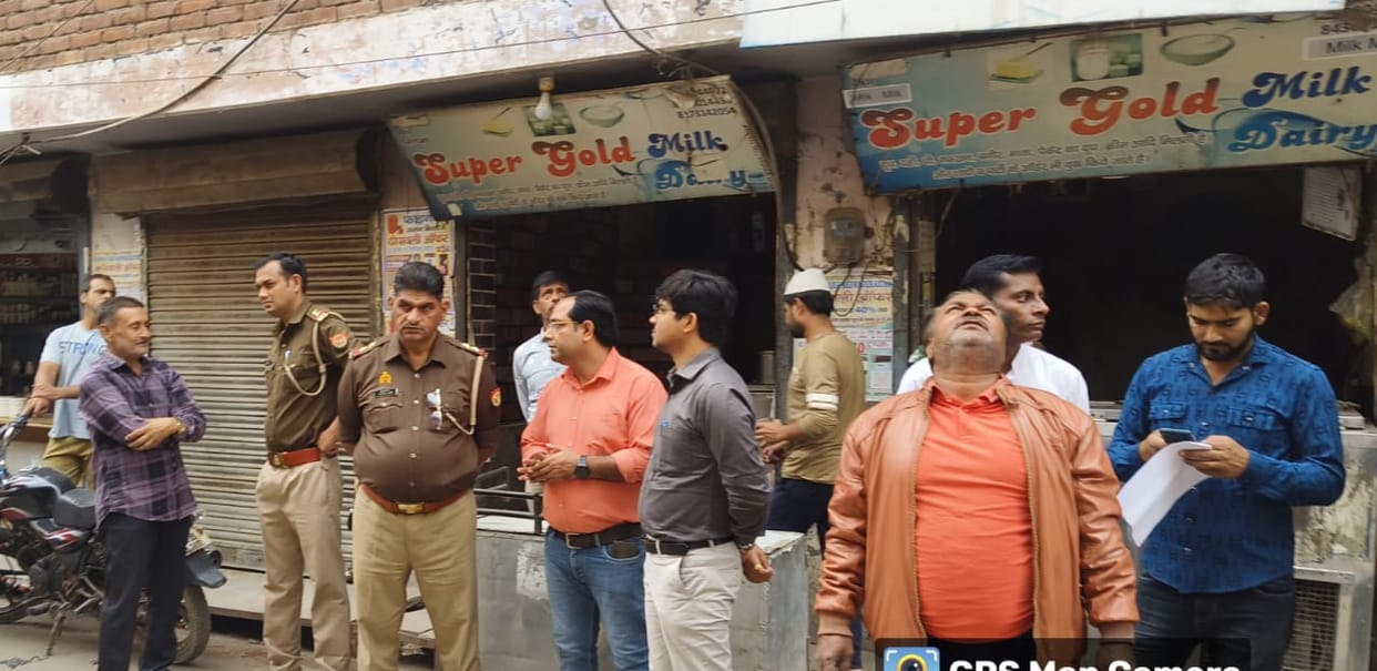 The team that went to install smart meters was surrounded