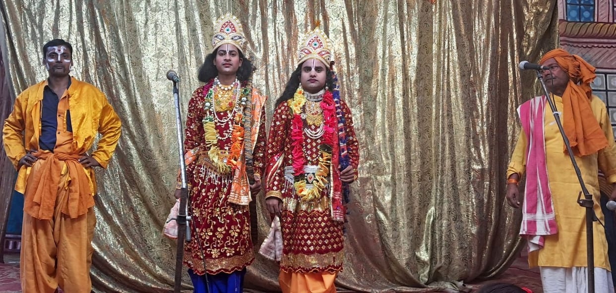 Angad set foot in Ravana's court, the powerful ones were defeated