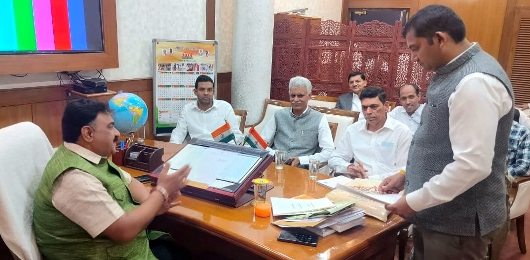 Deputy Speaker Dr. Krishna Middha gave instructions for road improvement.