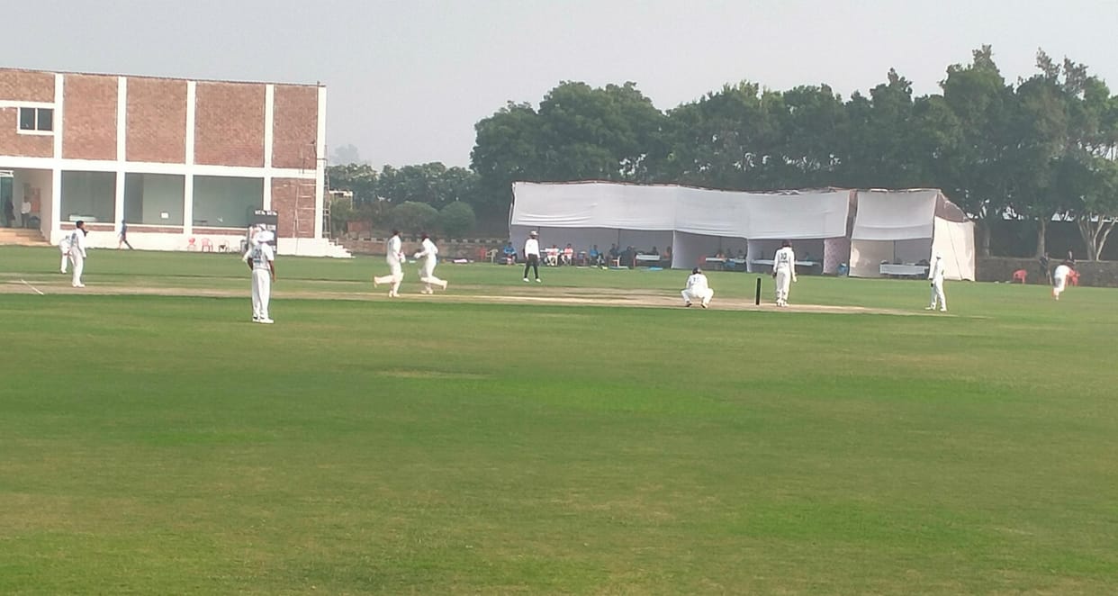 First day's play affected by fog, Haryana scored 200 runs losing three wickets