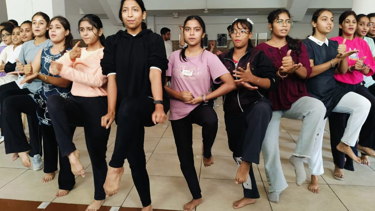 Preparations for 5 day Triveni Youth Mahotsav completed, students will create a blast today