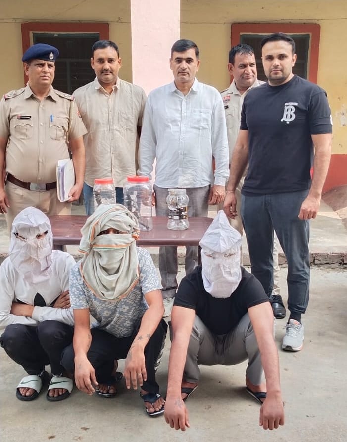 Three accused arrested in shooting case