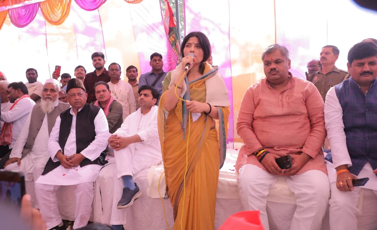 MP Dimple said, Yogi talks about breaking SP and joining it