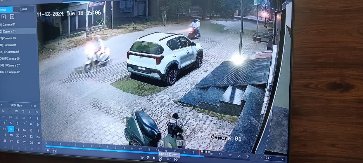 80 thousand rupees looted from commission agent at gunpoint