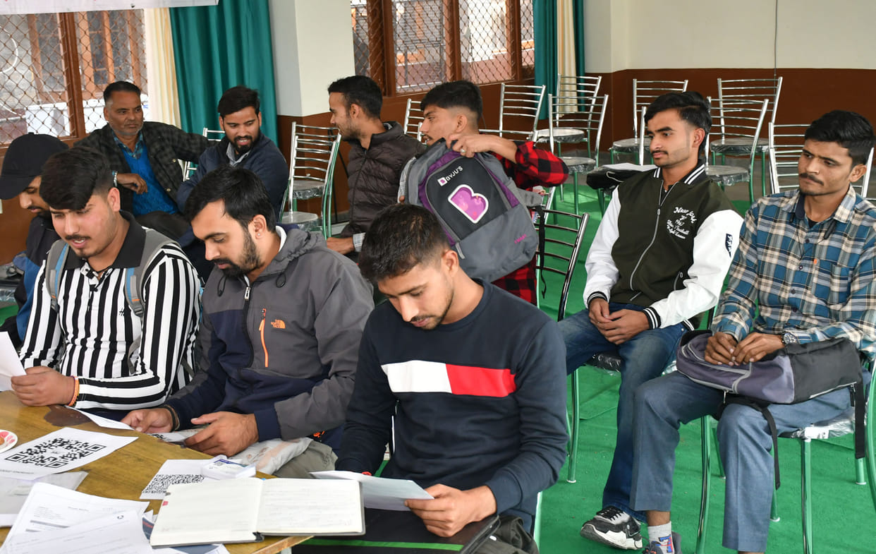 Appointment letters given on the spot to 30 youth in ITI Hamirpur