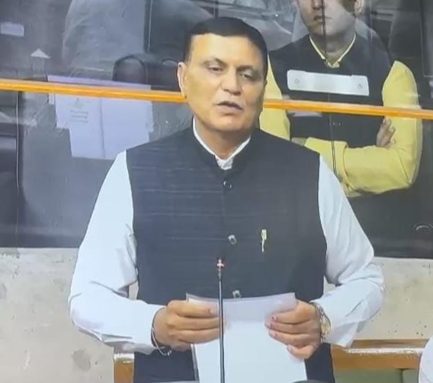 MLA Rajesh June raised the problems and development issues of Bahadurgarh in the assembly.