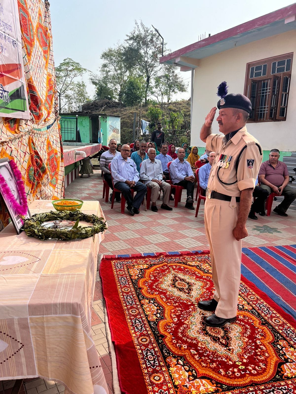 Central Reserve Police Force paid tribute to martyr Ajit Singh