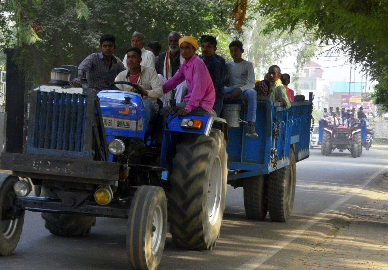 The traffic for Mela Kakora remained illegal throughout the day