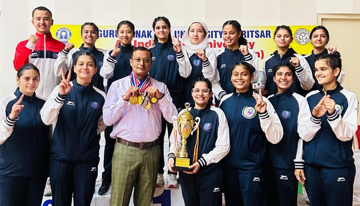 Taekwondo....MDU's women's team won the runner up trophy
