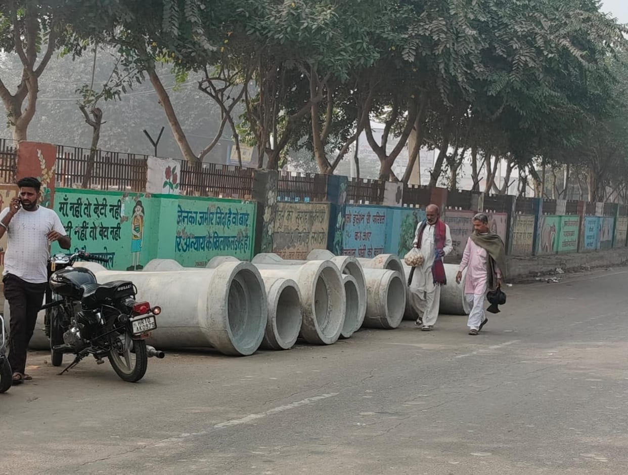 Pipeline will be laid on Sonipat Road by the Municipal Council
