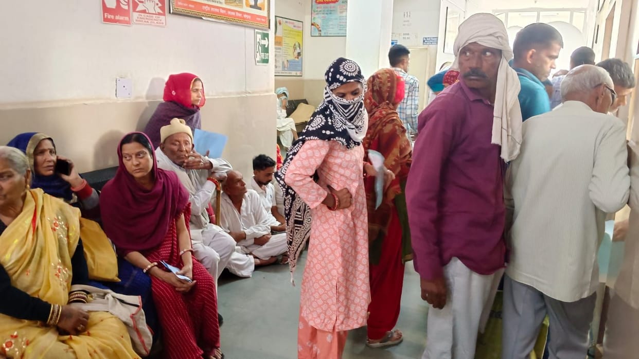 Patients increasing due to change in weather