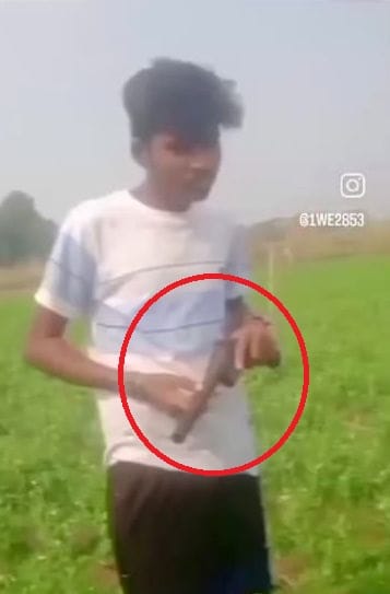 Reel of young man waving pistol goes viral, investigation started