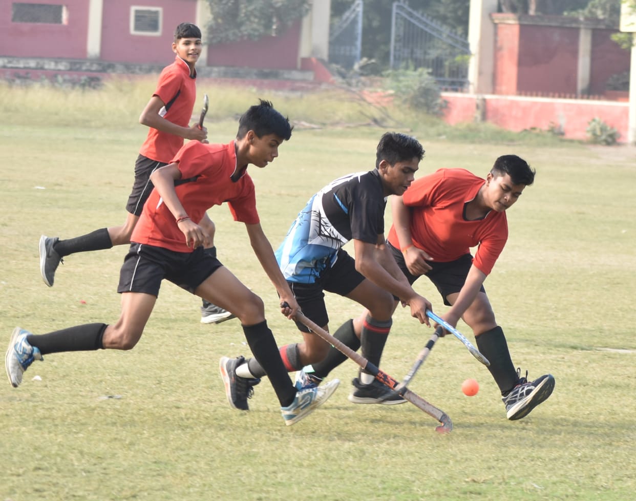 SD Red won the hockey competition 2-1