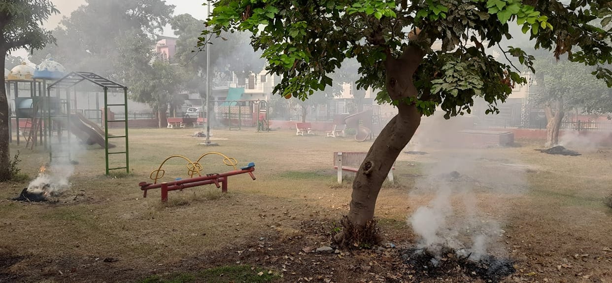 Air of the most polluted district in the state, rules of graph are followed on paper.