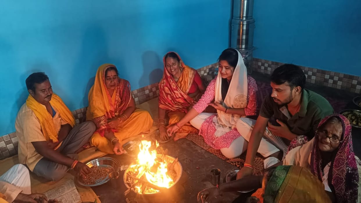 Dev and Gayatri Yagna was held in Bisalpur, devotees participated in large numbers