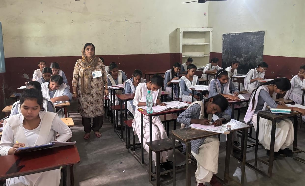 1826 students appeared for NMMSS exam at eight centres, 441 were absent